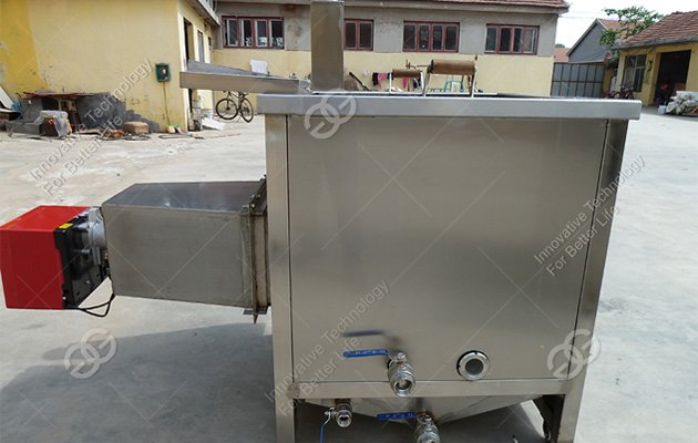 Onion rings fryer machine