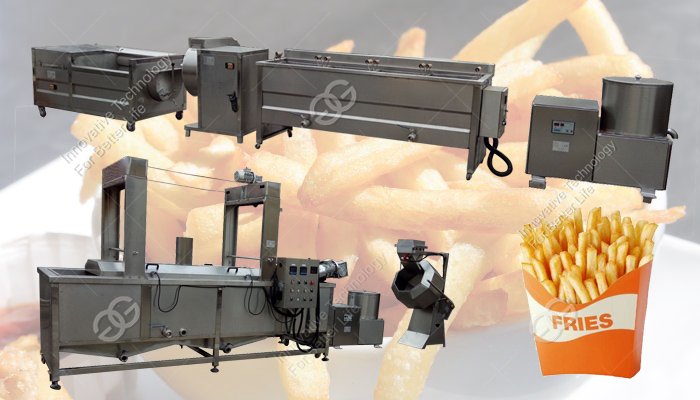 French Fries Frying Line